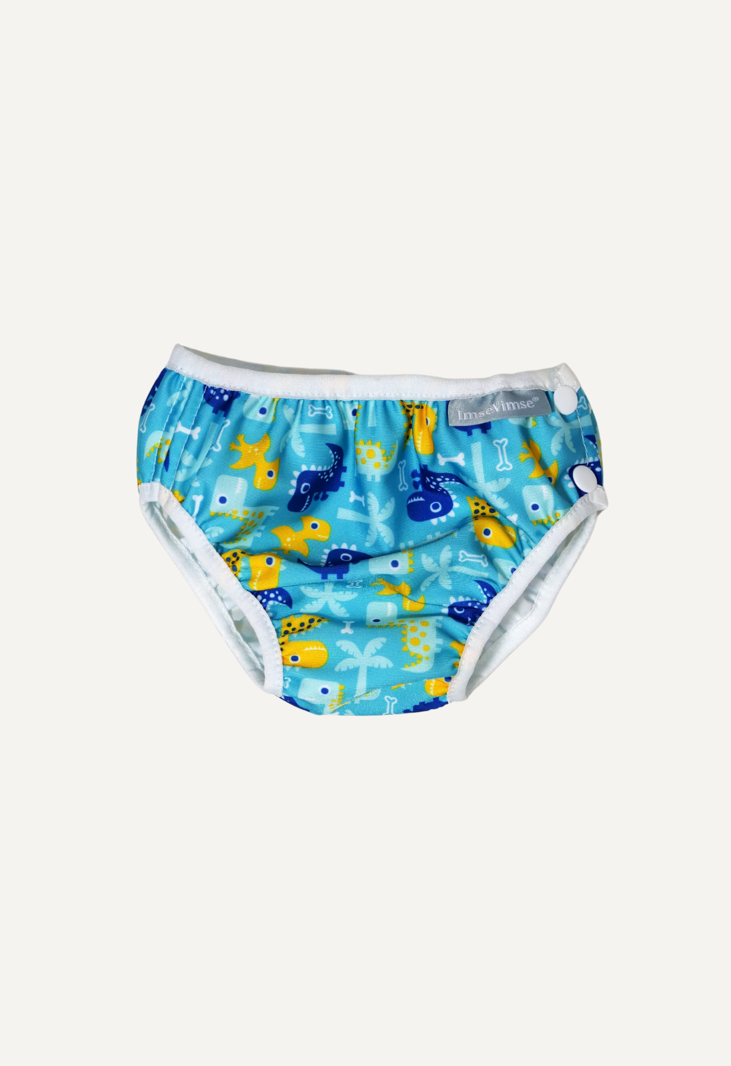 Swim Diaper - Turquoise Dino
